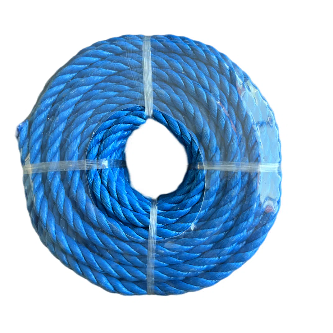 Corde en polypropylène à 3 torons en film fendu